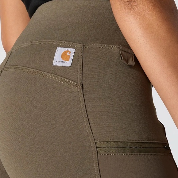 Carhartt Force Utility Leggings Women’s Fitted Pull On Stretch EUC M - Picture 2 of 10